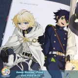 Оригінальний міні артбук Seraph of the End (Owari no Seraph) Seraph of the End TV Anime Official Fan Book 108 (Jump Comics)