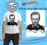 Футболка по сериалу "House " (&laquo;Доктор Хаус&raquo;) модель House M.D.
