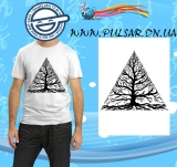 Футболка Last Design модель Triangle Tree