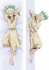 Дакимакура (подушка для объятий)  150 см &laquo;Dr. Stone Ishigami Senkuu&raquo; tape 1
