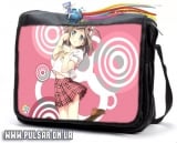 Сумка зі змінним клапаном "Принц-пошляк і кішка-несміяна" (Hentai Ouji to Warawanai Neko ) - Pink Gravity