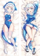 Дакимакура (подушка для объятий)  150 см &laquo;Virtual Youtuber Gawr Gura&raquo; tape 3