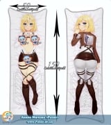 Дакимакура (подушка для обіймів) 150 см Shingeki no Kyojin  - Кріста Renz