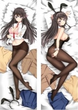 Дакимакура (подушка для обіймів) 150 см &laquo;Seishun Buta Yarou wa Bunny Girl Senpai no Yume wo Minai - Mai Sakurajima&raquo; v3