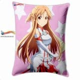 Прямоугольная Подушка в Аниме стиле 60 см  Sword Art Online  модель "Pinky Clouds"