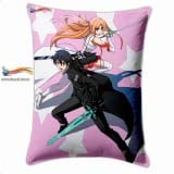 Прямокутна Подушка в Аніме стилі 60 см Sword Art Online модель "Pinky Clouds"