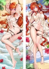 Дакимакура (подушка для объятий)  150 см &laquo;Arknights Surtr 42&raquo; tape 1