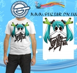 Футболка "Vocaloid " модель Pirate Miku