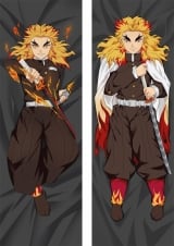 Дакимакура (подушка для объятий)  150 см &laquo;Demon Slayer: Kimetsu no Yaiba Rengoku Kyoujurou&raquo; tape 2