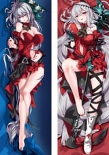 Дакімакура (подушка для обіймів) 150 см &laquo;Arknights Skadi the Corrupting Heart&raquo; tape 1