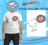 Футболка Last Design модель Kitty in love