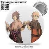Значок Наруто (Naruto) tape 123