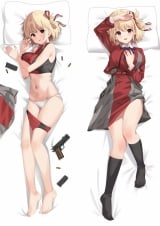 Дакимакура (подушка для объятий)  150 см &laquo;Lycoris Recoil Nishikigi Chisato&raquo; tape 2
