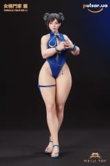 Оригинальная sci-fi фигурка &laquo;1/6 Scale Female Fighter ChunLi-Street Fighter-HeiJi Toys Studio&raquo;