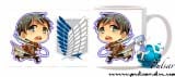 Чашка "Вторжение гигантов" (Shingeki no Kyojin) -Chibi Dash