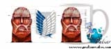 Чашка "Вторгнення гігантів" (Shingeki no Kyojin) -Head of Titan