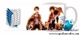 Чашка "Вторжение гигантов" (Shingeki no Kyojin) -Camp of Blood