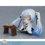 Оригинальная аниме фигурка NO.850 - VOCALOID - NENDOROID SNOW MIKU CRANE PRIESTESS VER. - LIMITED EDITION