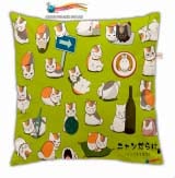Подушка в Аниме стиле 45 см   модель "Neko Mix"
