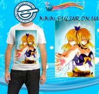 Футболка в стилі аніме "fairy tail lucy"