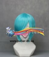 Косплей Парик Vocaloid/Miku Blue long (Бирюзовый) 90 см
