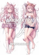 Дакимакура (подушка для объятий)  150 см &laquo;Hakui Koyori | Virtual YouTuber&raquo; tape 1