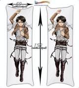 Дакимакура (подушка для объятий)  150 см Shingeki no Kyojin : Rivaille Kapral (Levi )