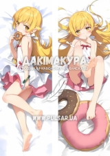 Дакімакура (подушка для обіймів) 150 см &laquo;Shinobu Oshino | Bakemonogatari&raquo; tape 3