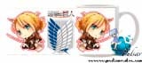 Чашка "Вторжение гигантов" (Shingeki no Kyojin) - Kawai Chibi