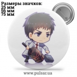 Значок Токийский Гуль ( Tokyo Ghoul ) tape 63