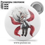 Значок Токийский Гуль ( Tokyo Ghoul ) tape 67