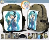 Рюкзак по мотивам  "Вокалоид" (Vocaloid) модель Miku Hatsune