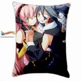 Прямоугольная Подушка в Аниме стиле 60 см  Vokaloid  модель "Miku and Luka"