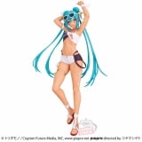Оригінальна аніме фігурка &laquo;Hatsune Miku Racing Ver. Racing Miku 2023 Tropical Ver.&raquo;