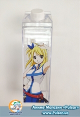 Бутылка "Milk Bottle"  "Хвост Феи" (Fairy Tail) вариант 01