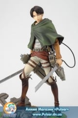 Оригинальная аниме фигурка BRAVE-ACT Levi Cleaning ver.( Exclusuve + Limmit)