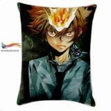 Прямокутна Подушка в Аніме стилі 60 см Katekyo Hitman Reborn!  модель " Sawada Tsunayoshi"