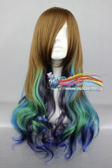 Косплей Парик HARAJUKU lolita 80cm color gradient anime cosplay  (Lolly Style)