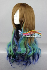 Косплей Парик HARAJUKU lolita 80cm color gradient anime cosplay  (Lolly Style)