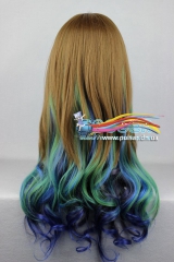 Косплей Парик HARAJUKU lolita 80cm color gradient anime cosplay  (Lolly Style)