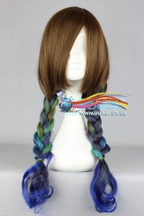 Косплей Парик HARAJUKU lolita 80cm color gradient anime cosplay  (Lolly Style)