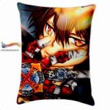 Прямоугольная Подушка в Аниме стиле 60 см  Katekyo Hitman Reborn!   модель "Reborn Fire"