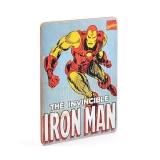 Деревянный постер «Iron Man #2 comic»