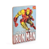Деревянный постер &laquo;Iron Man #2 comic&raquo;