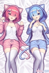 Дакімакура (подушка для обіймів) «Re: Zero. Життя з нуля в альтернативному світі - Рем» tape 10