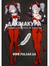 Дакимакура (подушка для объятий)  150 см &laquo;Броня Зайчик - Honkai Impact 3rd&raquo; tape 8
