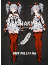 Дакимакура (подушка для объятий)  150 см &laquo;Броня Зайчик - Honkai Impact 3rd&raquo; tape 6