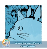 Салфетка микрофибровая "Мой сосед Тоторо" (Tonari no Totoro) для очков и телефонов, вариант 1