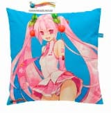 Подушка в Аниме стиле 45 см  Vocaloid модель "Miku hatsune Spring and Summer"