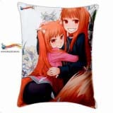 Прямоугольная Подушка в Аниме стиле 60 см  Spice and Wolf модель "Beautiful Horo"